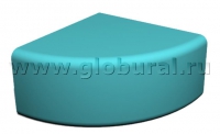 Угловой пуфик 60*60*32см (ВИК) - «globural.ru» - Санкт-Петербург