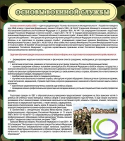 Стенд "Основы военной службы" - «globural.ru» - Санкт-Петербург