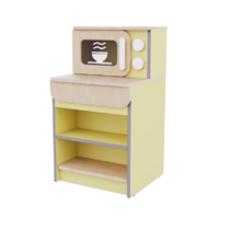 Модуль с микроволновкой из коллекции «НЕГА» (желтый) - «globural.ru» - Санкт-Петербург