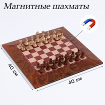 Шахматы магнитные доска и фигуры из пластика - «globural.ru» - Санкт-Петербург
