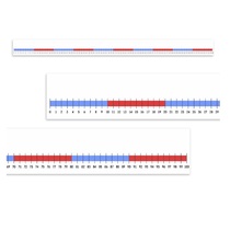 Нумирошка. Числовая прямая 0-100 по методике Нумикон - «globural.ru» - Санкт-Петербург