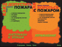 Основы пожарной  безопасности. (Электронное учебное пособие по курсу ОБЖ) - «globural.ru» - Санкт-Петербург