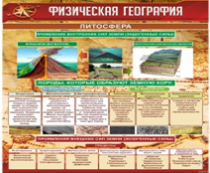 Стенд "Физическая география. Литосфера" (вариант 1) - «globural.ru» - Санкт-Петербург