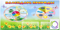 Стенд "Календарь природы" (вариант 2) - «globural.ru» - Санкт-Петербург
