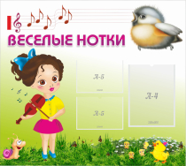 Стенд "Веселые нотки" - «globural.ru» - Санкт-Петербург
