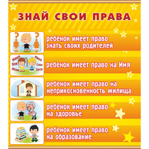 Стенд "Знай свои права" - «globural.ru» - Санкт-Петербург