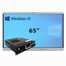Интерактивная панель 65" (встроенный ПК Win10, Intel i5) - «globural.ru» - Санкт-Петербург