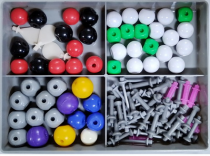 Комплект моделей атомов для составления моделей молекул со стержнями демонстрационный - «globural.ru» - Санкт-Петербург