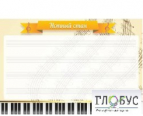 Стенд "Нотный стан" - «globural.ru» - Санкт-Петербург