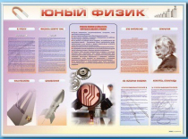 Стенд-уголок "Юный физик" - «globural.ru» - Санкт-Петербург