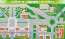 Доска магнитно-маркерная панорамная "Дорожное движение в городе" - «globural.ru» - Санкт-Петербург