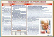 Стенд-уголок "Техника безопасности на уроках химии" - «globural.ru» - Санкт-Петербург