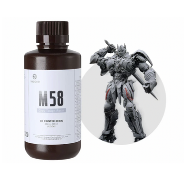 Фотополимерная смола Resione M58 Tough ABS прочная цвет серый - «globural.ru» - Санкт-Петербург
