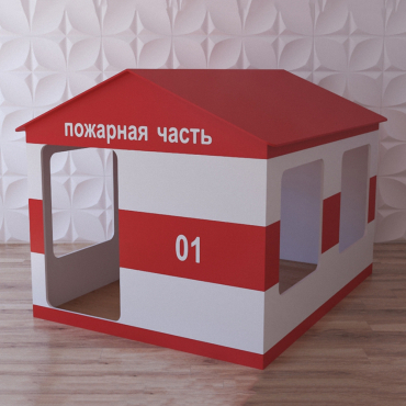 Детский игровой домик «Пожарная служба» - «globural.ru» - Санкт-Петербург