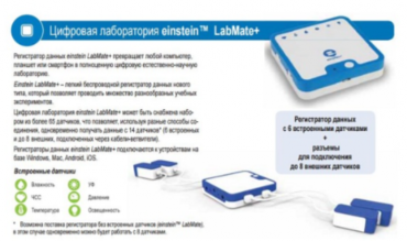 Цифровая лаборатория einsteinLabMate. Лабораторные работы по биологии - «globural.ru» - Санкт-Петербург